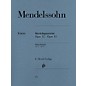 G. Henle Verlag String Quartets Op. 12 and 13 Henle Music Folios Series Softcover Composed by Felix Mendelssohn thumbnail