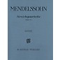 G. Henle Verlag String Quartets Op. 44, No. 1-3 Henle Music Folios Series Softcover Composed by Felix Mendelssohn thumbnail