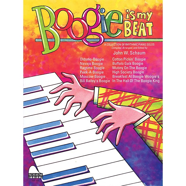 SCHAUM Boogie Is My Beat Educational Piano Series Softcover