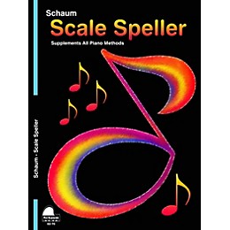 SCHAUM Scale Speller Educational Piano Series Softcover