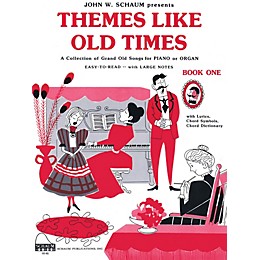 SCHAUM Themes Like Old Times, Bk 1 Educational Piano Series Softcover