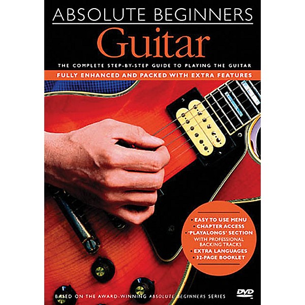 Music Sales Absolute Beginners - Guitar Music Sales America Series DVD Written by Dick Arthur
