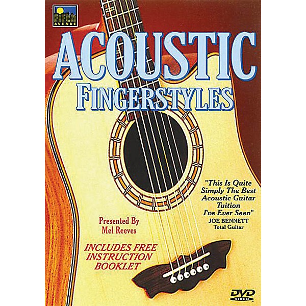 Music Sales Acoustic Fingerstyles Music Sales America Series DVD Written by Mel Reeves