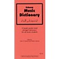 SCHAUM Music Dictionary Educational Piano Series Softcover thumbnail