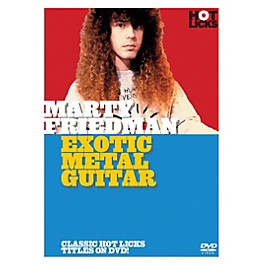 Music Sales Marty Friedman - Exotic Metal Guitar Music Sales America Series DVD Written by Marty Friedman