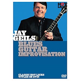 Music Sales Jay Geils - Blues Guitar Improvisation Music Sales America Series DVD Written by Jay Geils