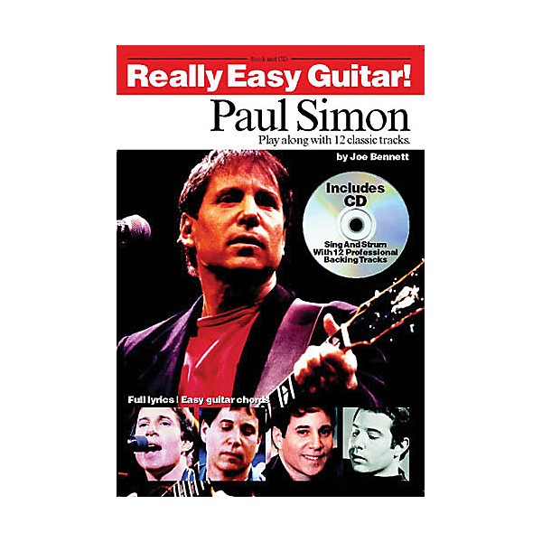 Music Sales Paul Simon - Really Easy Guitar! Music Sales America Series Softcover with CD Performed by Paul Simon