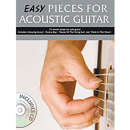 Music Sales Easy Pieces for Acoustic Guitar Music Sales America Series Softcover with CD