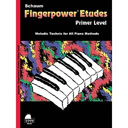 SCHAUM Fingerpower Etudes Primer Educational Piano Series Softcover