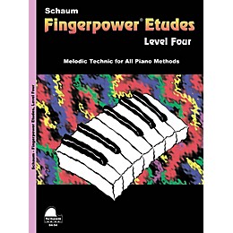 SCHAUM Fingerpower« Etudes Lev 4 Educational Piano Series Softcover