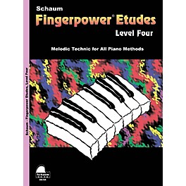 SCHAUM Fingerpower« Etudes Lev 4 Educational Piano Series Softcover