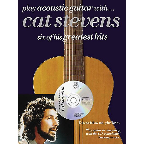 Music Sales Play Acoustic Guitar with...Cat Stevens Music Sales America Series Softcover with CD by Cat Stevens