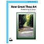 SCHAUM How Great Thou Art Educational Piano Series Softcover thumbnail