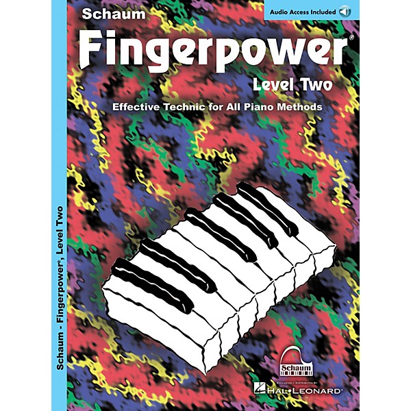SCHAUM Fingerpower Educational Piano Series, Level 2 by John W. Schaum (Book/CD)