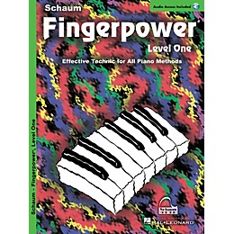 SCHAUM Fingerpower (Level 1 Book/CD Pack) Educational Piano Series Softcover with CD Written by John W. Schaum