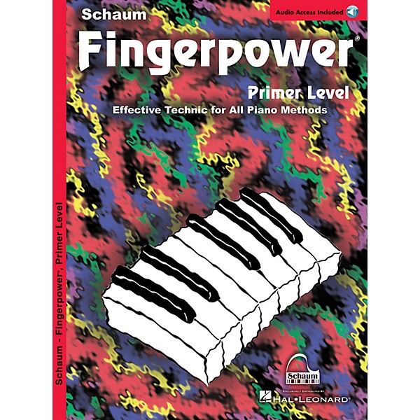 SCHAUM Fingerpower (Primer Book/CD Pack) Educational Piano Series Softcover with CD Written by John W. Schaum