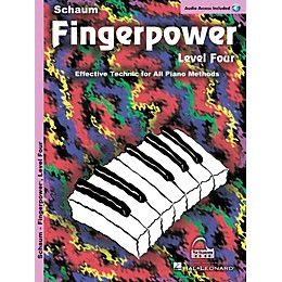 SCHAUM Fingerpower Level 4 (Book/CD Pack)