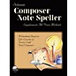SCHAUM Composer Note Speller Educational Piano Series Softcover thumbnail