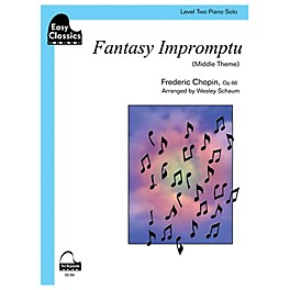 SCHAUM Fantasy Impromptu Educational Piano Series Softcover