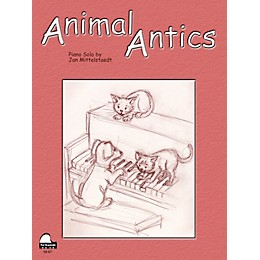 SCHAUM Animal Antics Educational Piano Series Softcover