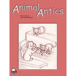 SCHAUM Animal Antics Educational Piano Series Softcover