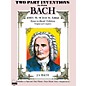 SCHAUM Bach Two-part Inventions Educational Piano Series Softcover thumbnail