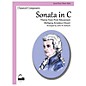 SCHAUM Sonata in C Educational Piano Series Softcover thumbnail