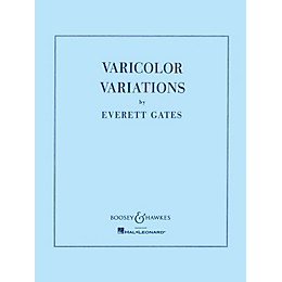 Boosey and Hawkes Varicolor Variations (String Orchestra Set) Boosey & Hawkes Orchestra Series Composed by E. Gates