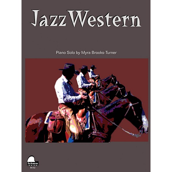 SCHAUM Jazz Western Educational Piano Series Softcover