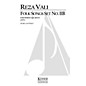 Lauren Keiser Music Publishing Folk Songs: Set No. 11B (String Quartet) LKM Music Series Composed by Reza Vali thumbnail