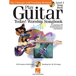 Hal Leonard Play Guitar Today! - Worship Songbook Play Today Instructional Series Series Softcover with CD by Various