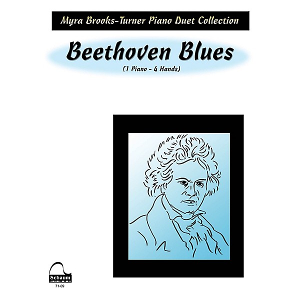 SCHAUM Beethoven Blues (duet) Educational Piano Series Softcover