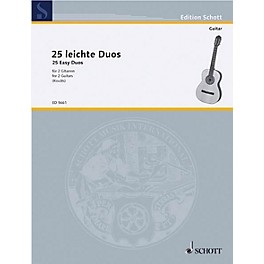 Schott 25 Easy Guitar Duets (Performance Score) Schott Series