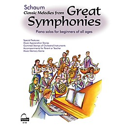 SCHAUM Great Symphonies (rev) Educational Piano Series Softcover