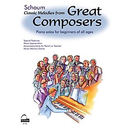 SCHAUM Great Composers Educational Piano Series Softcover