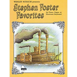 SCHAUM Stephen Foster Favorites Educational Piano Series Softcover