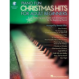 Hal Leonard Piano Fun - Christmas Hits for Adult Beginners Educational Piano Library Series Softcover Audio Online