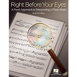 Hal Leonard Right Before Your Eyes Educational Piano Library Series Softcover Written by Ruth Price