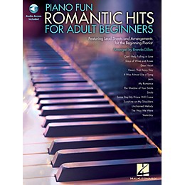 Hal Leonard Piano Fun - Romantic Hits for Adult Beginners Educational Piano Library Series Softcover Audio Online