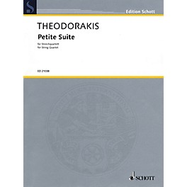 Schott Petite Suite (String Quartet Score and Parts) Schott Series Composed by Mikis Theodorakis