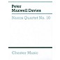 Chester Music Naxos Quartet No. 10 Music Sales America Series Softcover Composed by Peter Maxwell Davies thumbnail