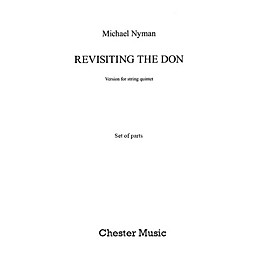 Chester Music Revisiting the Don (String Quintet - Parts) Music Sales America Series Composed by Michael Nyman