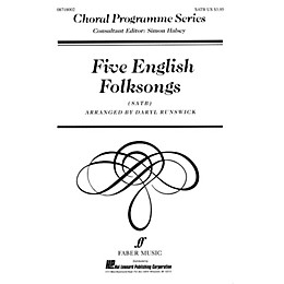 Faber Music LTD Five English Folksongs (Collection) Faber Program Series Series Edited by Daryl Runswick