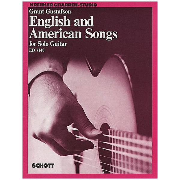 Schott English and American Songs for Solo Guitar Schott Series