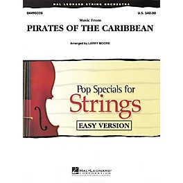 Hal Leonard Music from Pirates of the Caribbean Easy Pop Specials For Strings Series Arranged by Larry Moore