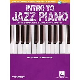 Hal Leonard Intro to Jazz Piano Keyboard Instruction Series Softcover Audio Online Written by Mark Harrison
