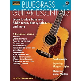 Two Notes AUDIO ENGINEERING Bluegrass Guitar Essentials - Learn to Play Bass Runs, Fiddle Tunes, Bluesy Solos, and More BK/CD