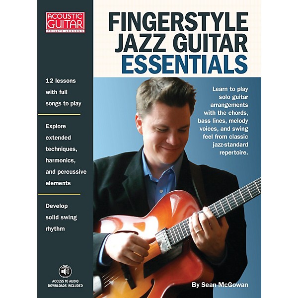 String Letter Publishing Fingerstyle Jazz Guitar Essentials String Letter Publishing Series Softcover Written by Sean McGowan