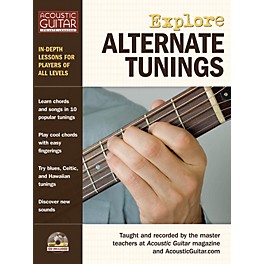 Two Notes AUDIO ENGINEERING Explore Alternate Tunings String Letter Publishing Series Softcover with CD Written by Various