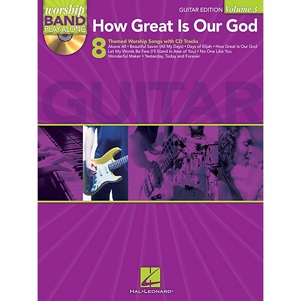 Hal Leonard How Great Is Our God - Guitar Edition Worship Band Play-Along Series Softcover with CD